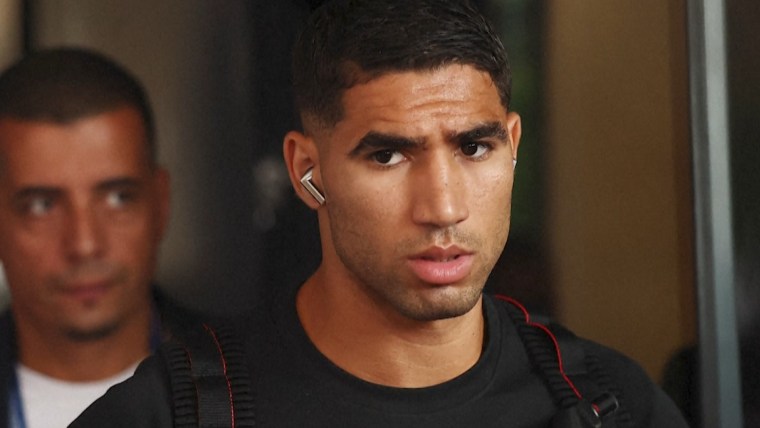 Achraf Hakimi se lesiona y no estará en la vuelta ante el Bayern Munich