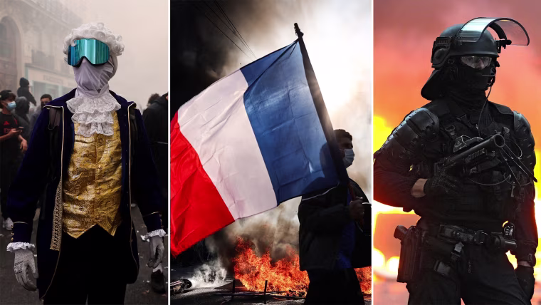 Violente proteste si sono diffuse in tutta la Francia per l’aumento del costo della vita