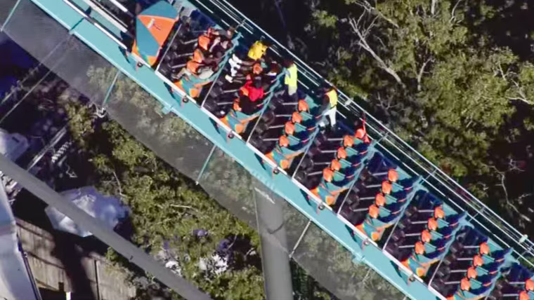 A man died after being ejected from a car on the Goliath roller coaster at Six Flags Over Georgia on Oct. 12, 2026.