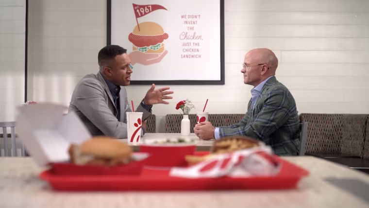 Andrew Cathy, CEO of Chick-fil-A.
