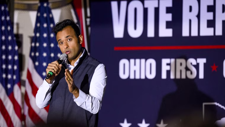 Republican Candidates In Ohio Campaign For Midterms At Pancake Breakfast