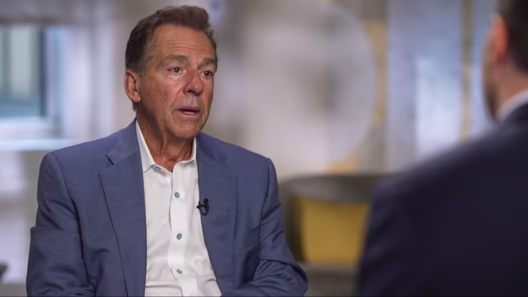 NBC News’ extended interview with former college football coach Nick Saban