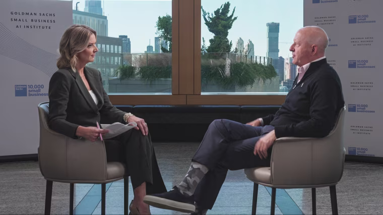Extended interview: Solomon on the economy and small businesses in the age of AI