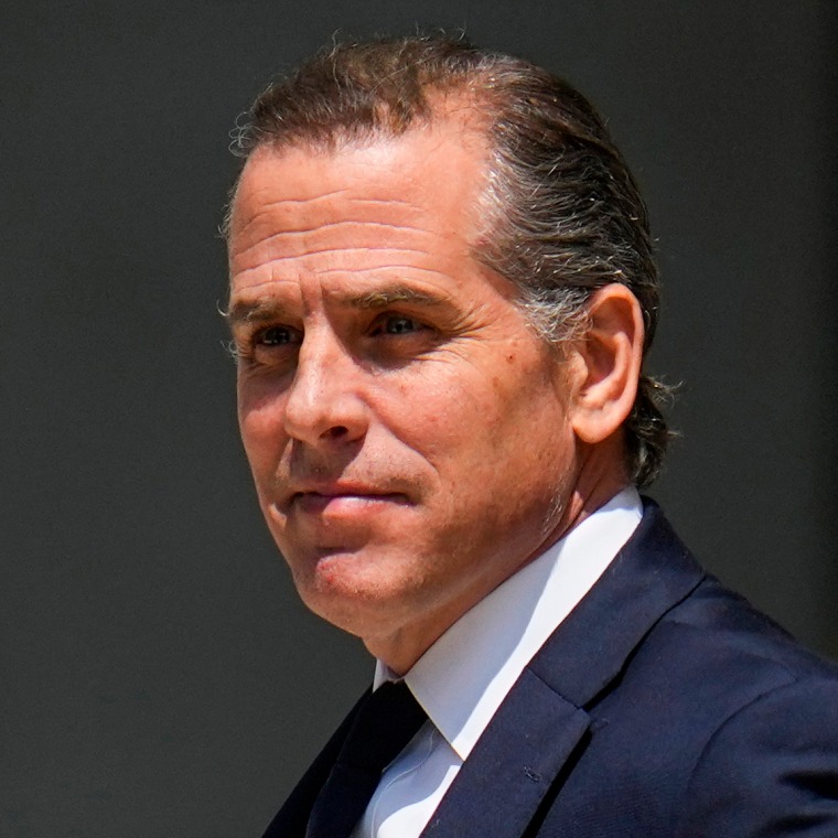 Hunter Biden leaves court in Wilmington, Del., on July 26, 2023.