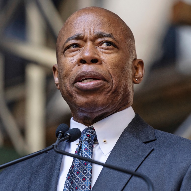 Mayor Eric Adams in New York on Nov. 20, 2023.