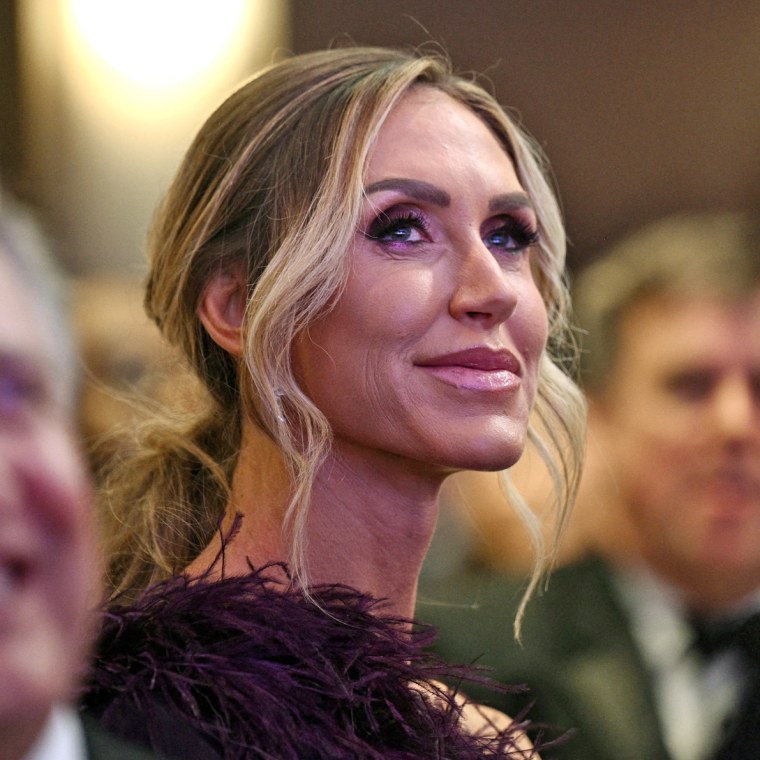 Republican National Committee co-chair Lara Trump attends the White House Correspondents dinner on April 27, 2024. 