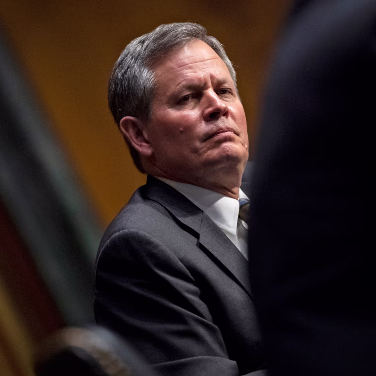 Sen. Steve Daines, R-Mont., in 2020.