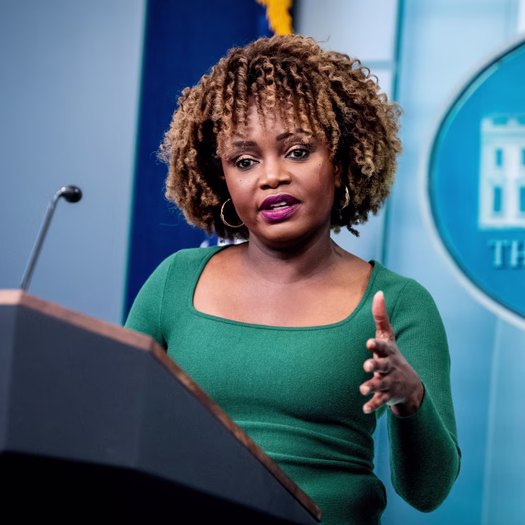 Image: Press Secretary Karine Jean-Pierre Holds White House Media Briefing