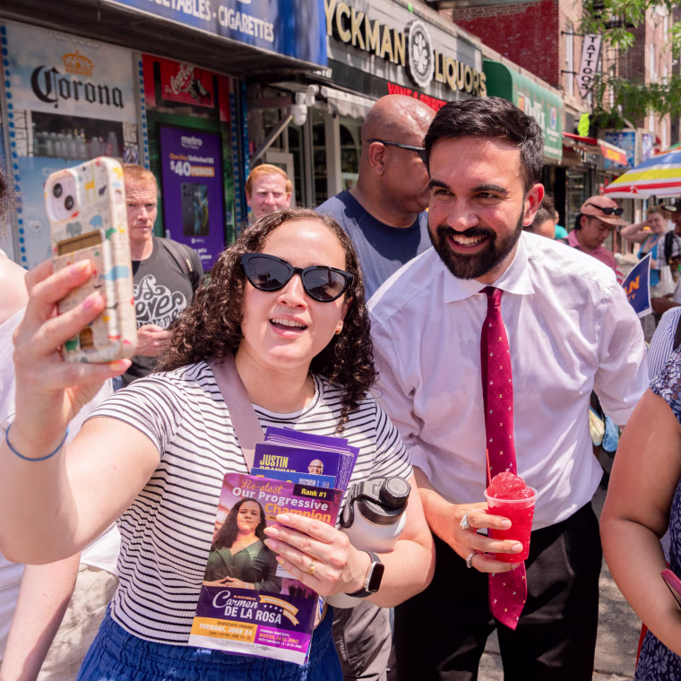 New York City Mayoral Candidates Campaign Ahead Of Primary Election