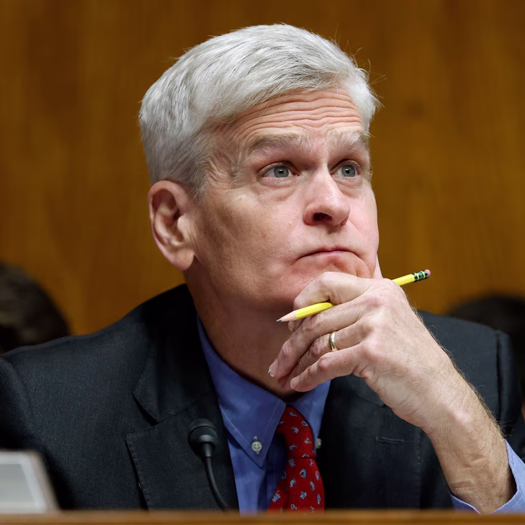 Sen. Bill Cassidy, R-La., during a Senate hearing on Sept. 17, 2025.