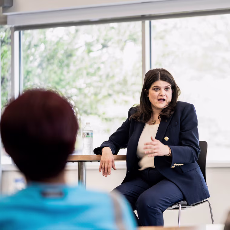 Michigan Senate Candidate Haley Stevens Tours Webasto Plymouth Plant