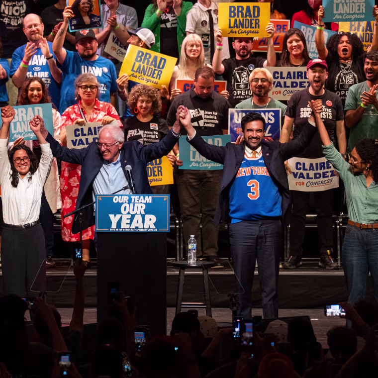 NYC Mayor Mamdani Holds Get Out The Vote Rally Ahead Of Primary Election