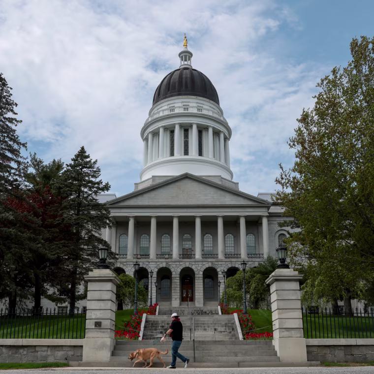 The Maine State Capitol 
