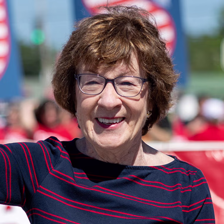 GOP Senate Candidate Susan Collins Attends Annual Moxie Day Parade In Maine