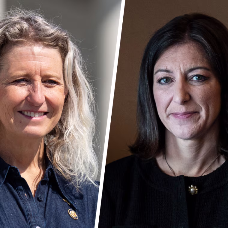 Jen Kiggans and Elaine Luria