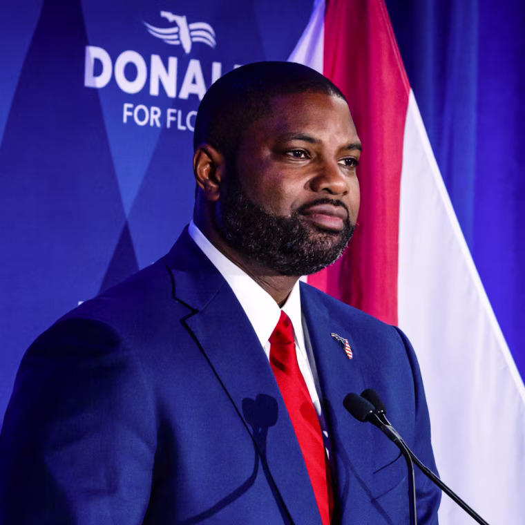 Florida Gubernatorial Candidate Byron Donalds Campaigns Ahead Of Primary Election