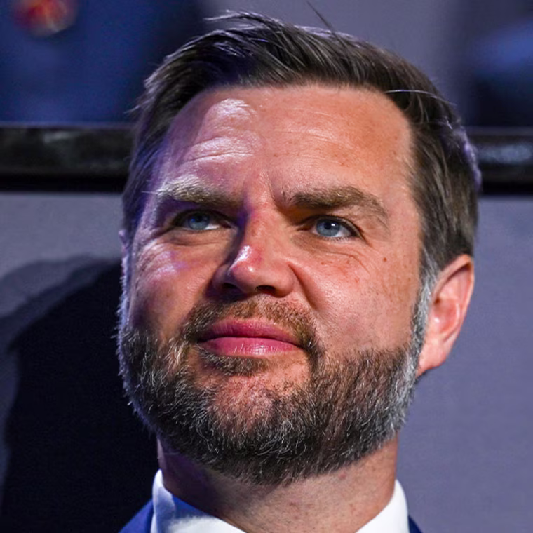 A split composite of JD Vance and Abdul El-Sayed.