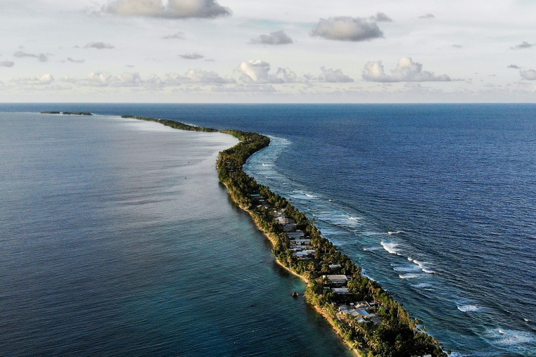 Rising Sea Levels Threaten Coral Atoll Nation Of Tuvalu