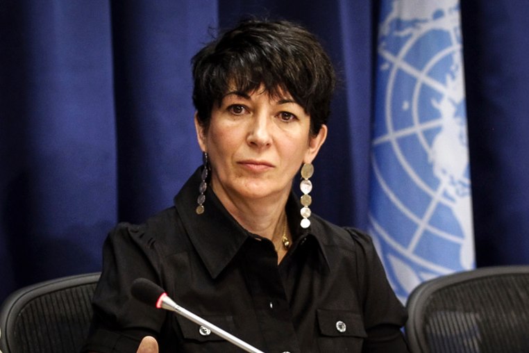 Ghislaine Maxwell attends a press conference on the Issue of Oceans in Sustainable Development Goals, at United Nations headquarters on June 25, 2013.