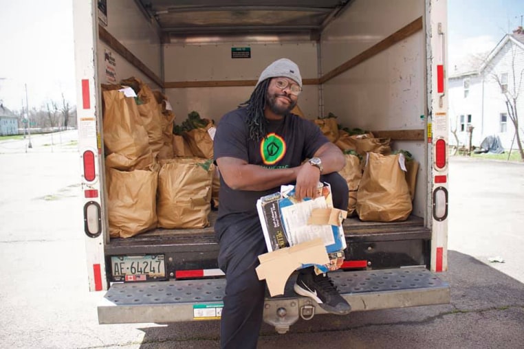 Alex Wright, founder of the African Heritage Food Co-Op in Buffalo.