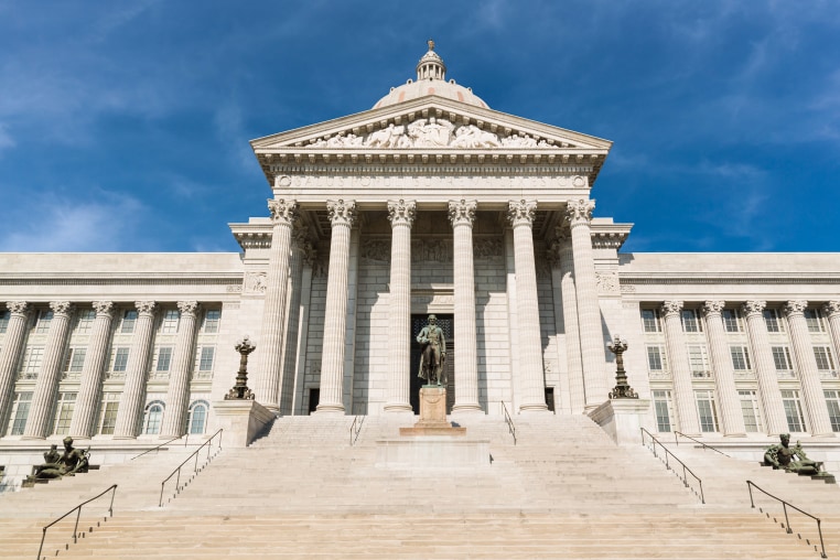 The Missouri State Capitol building exterior