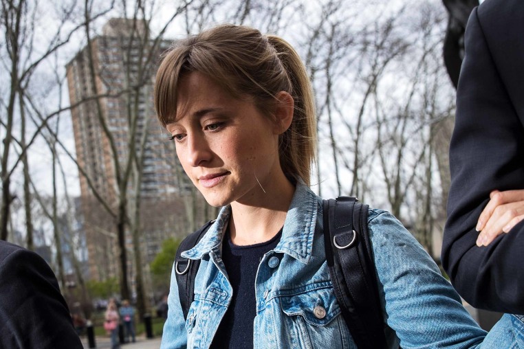 Actress Allison Mack Appears In Court Over Case Involving Alleged Sex Cult