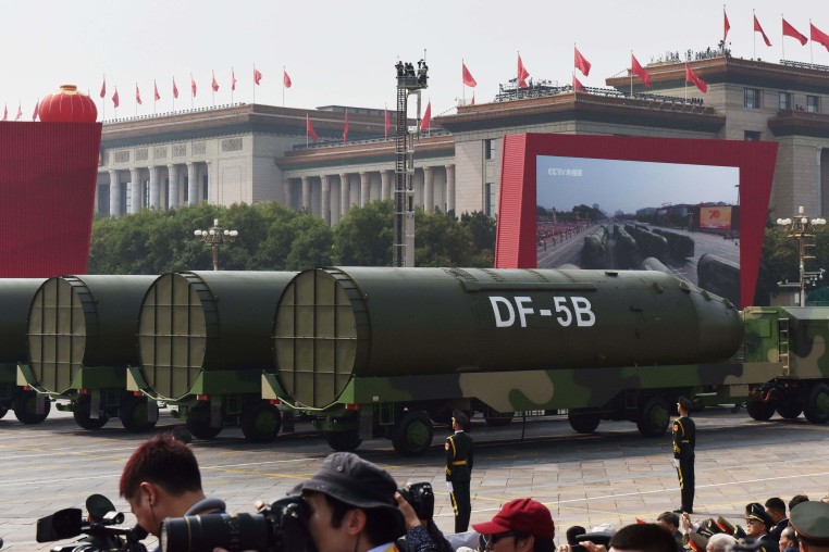 China ICBM rocket