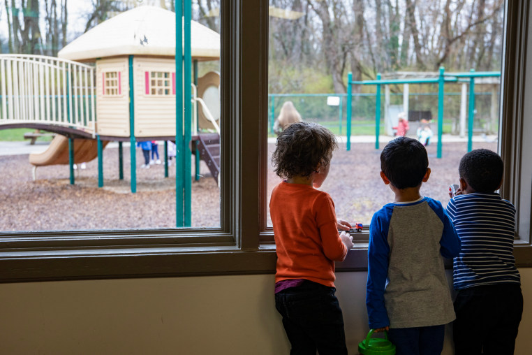Children in a Head Start classroom  in Frederick, Md., in 2023.