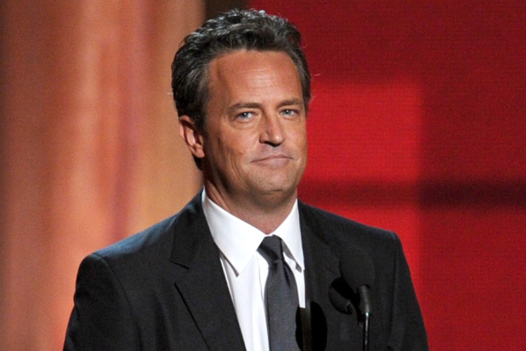 Matthew Perry at the 2012 Emmy Awards.
