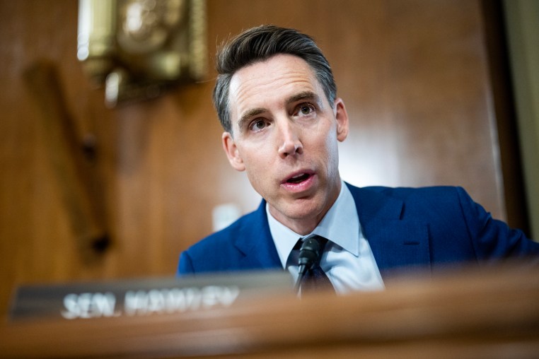 Sen. Josh Hawley, R-Mo., speaks during the Senate Energy and Natural Resources Committee hearing in Washington DC. on Sept. 7, 2023.
