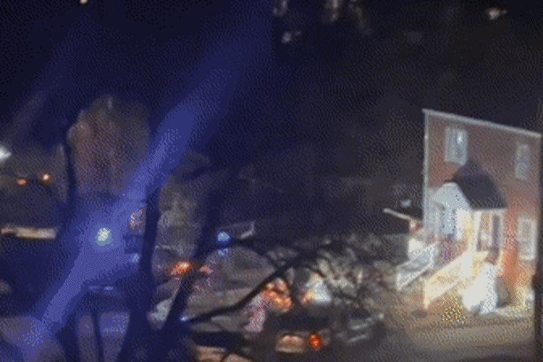 House Explodes Arlington Virginnia