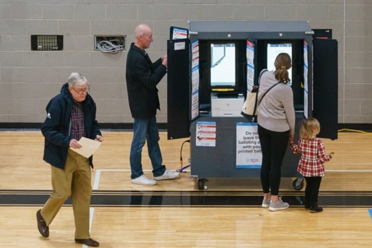 Voters cast their ballots in Atlanta