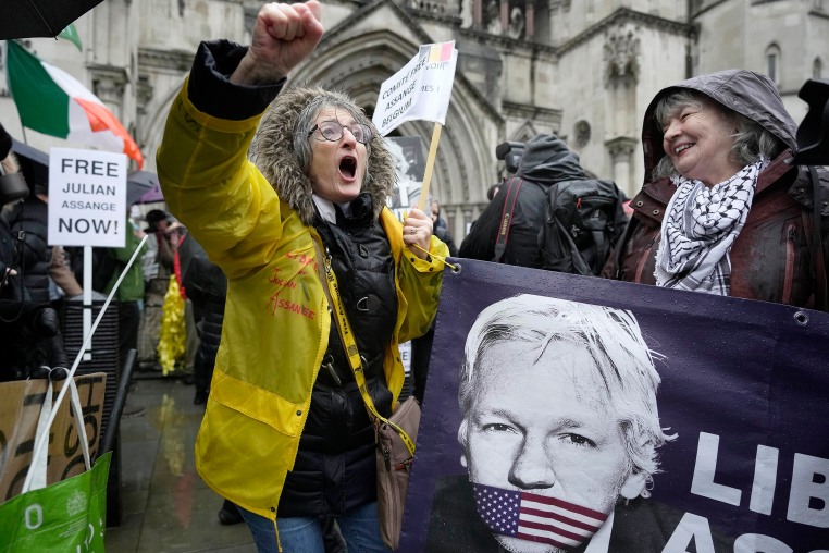 Julian Assange's lawyers are on their final U.K. legal challenge to stop the WikiLeaks founder from being sent to the United States to face spying charges. 