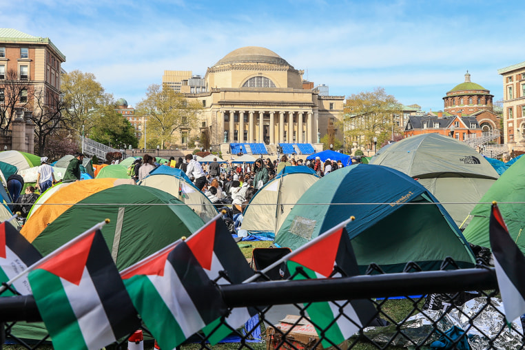 'Gaza Solidarity Encampment' entered its one-week at Columbia University.