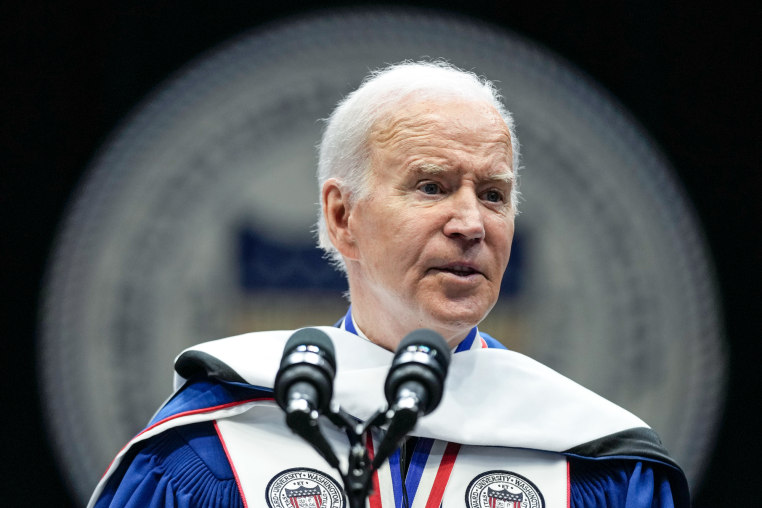 Joe Biden speaks at Howard University's commencement