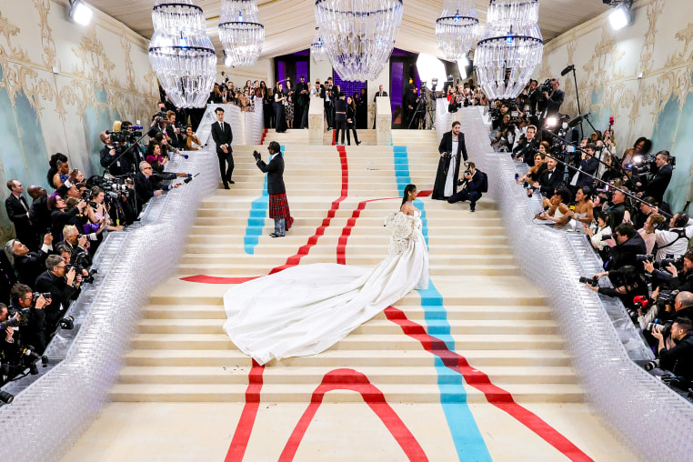 The 2023 Met Gala Celebrating "Karl Lagerfeld: A Line Of Beauty" - Red Carpet