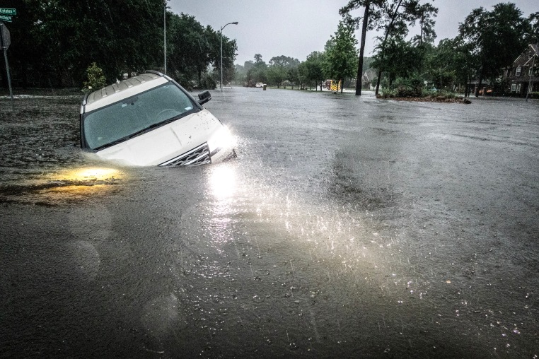flooding during a severe storms in texas