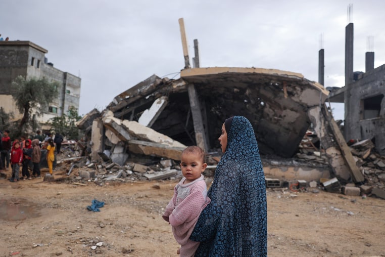 Civilians urged to flee parts of Rafah as Israel plans assault on the southern city.