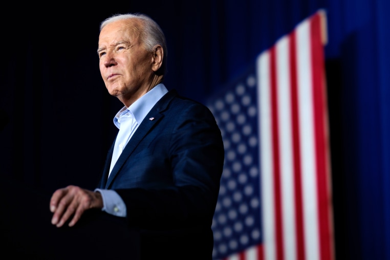 Joe Biden during a campaign event in Scranton, Pa.