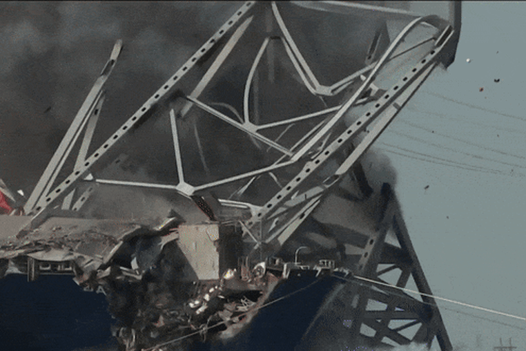 Baltimore bridge explosion to clear debris on May 13, 23024.