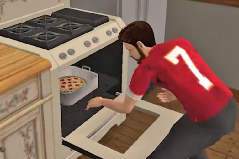 A video posted by the Los Angeles Chargers showed an animated Kansas City Chiefs star Harrison Butker working in the kitchen.