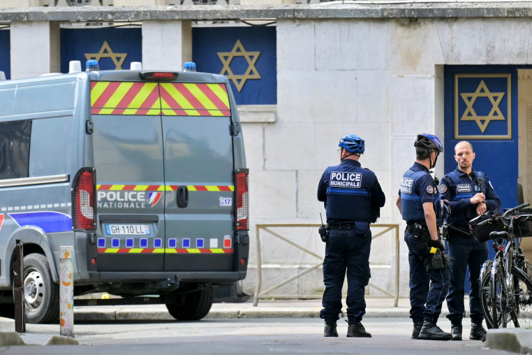 Two separate investigations have been opened, one into the fire at the synagogue and another into the circumstances of the death of the individual killed by the police, Rouen prosecutors said. 