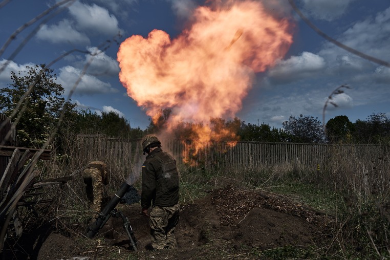Ukrainian soldiers from the 92nd assault brigade were involved in holding back the Russians on the border with Russia.  In recent days Russian forces have gained ground around the Kharkiv region, which Ukraine had largely reclaimed in the months following Russia's initial large-scale invasion in February 2022. 