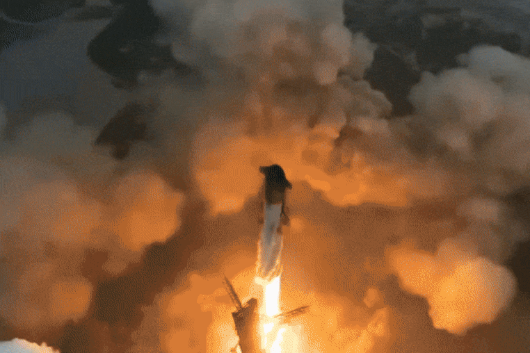 SpaceX Starship flight test