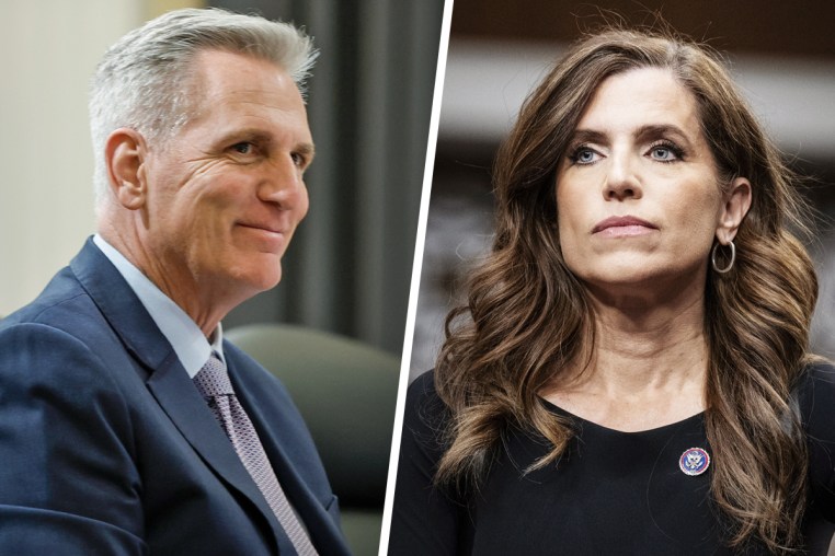 Former House Speaker Kevin McCarthy and Rep. Nancy Mace, R-S.C.