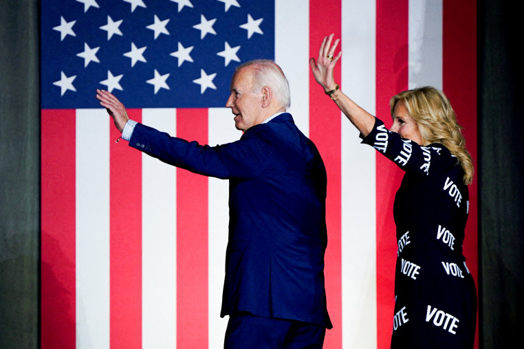 Joe Biden and Jill Biden.