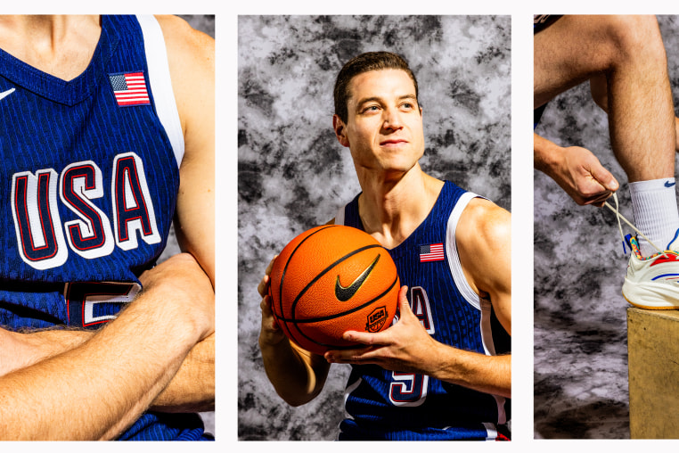 A composite grid of images of Jimmer Fredette.