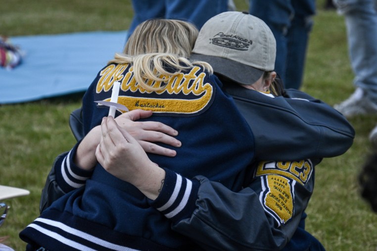 Students and residents mourn.