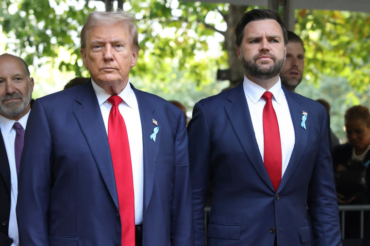 Trump Vance 9/11 memorial