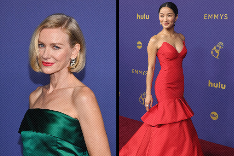 Naomi Watts, Anna Sawai, and more sparkle at the Emmy Awards.